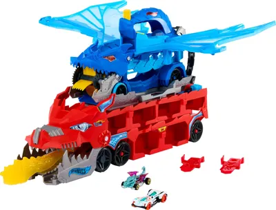 Obrázek produktu pro Hot Wheels City JKJ79, Sada vozidel, 4 rok/roky, Plast, Vícebarevný