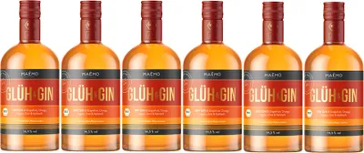 Produktbild von Maemo Organics  6er Glüh & Gin 6x 0,7L (14,5% Vol)- [Enthält Sulfite]