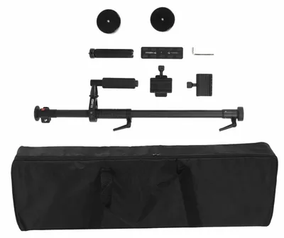 Zdjęcie produktu dla Szybki stabilizator do kamer wideo z płytką szybkiego montażu – stabilizator z aluminium obrabianego metodą CNC do lustrzanek cyfrowych oraz kamer BMCC i DV