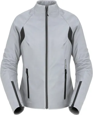 Immagine prodotto di Giacca da moto da donna Spidi The Standard H2OUT, impermeabile, in tessuto, colore grigio, taglia S