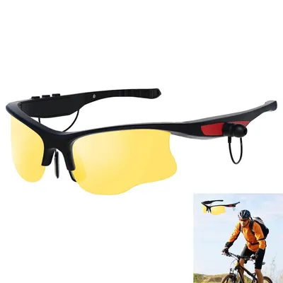 Produktbild von Sonnenbrille,Intelligente Sonnenbrille,,kabelloser Bluetooth 5.0, UV-Schutzzum Autofahren, Reisen im Freien, Radfahren, Schwarz