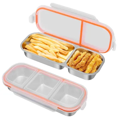 Produktbild von Omgoods – Snackbox mit Fächern – Auslaufsicher und praktisch für Kinder