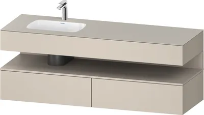 Produktbild von DURAVIT QA4795091830010 QTG EWT KWTU 1600 Wß Hgl. Be