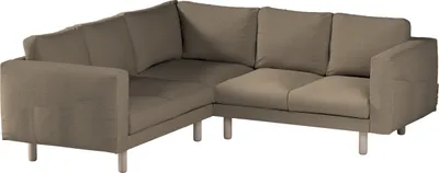 Produktbild von Dekoria Bezug für Norsborg 4-Sitzer Ecksofa, beige, Norsborg 4-Sitzer Ecksofabezug