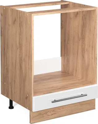 Image de Meuble pour four Vicco Fame-Line Blanc Haute brillance 60cm sans PT, Model 38357