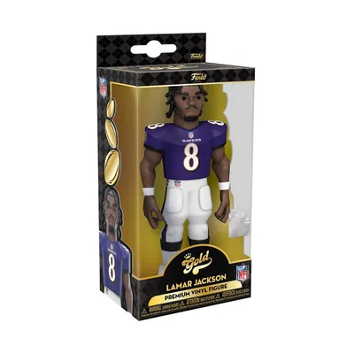 Produktbild von NFL Ravens - Lamar Jackson - Funko Gold Vinyl Figur