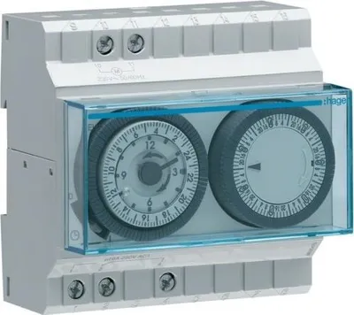 Image de Programmateur Hager Programmation Journalière Et Hebdomadaire Fiable - Hager