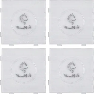 Produktbild von La Manuli Set 4 Bügelperlen-Platten 2,6mm
