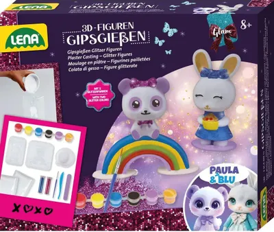 Produktbild von Simm Gipsgießen Glitzer Figuren 0 0 STK