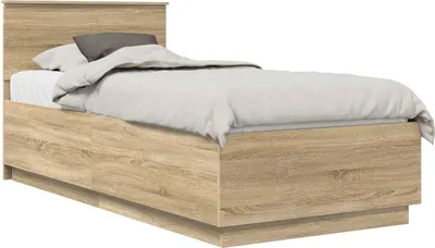 Obrázok produktu pre Rám postele Dub sonoma 90 x 190 cm Kompozitné drevo
