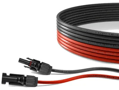 Productafbeelding van 4mm² Professionele Verbindingskabel voor Zonnelaadregelaar (10m)