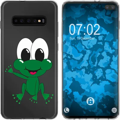 Produktbild von PhoneNatic Case kompatibel mit Samsung Galaxy S10 Plus Silikon-Hülle Cutiemals M2