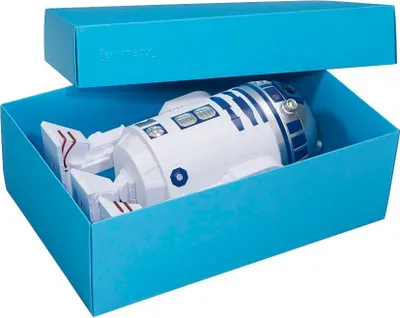 Produktbild von BUNTBOX XL Geschenkboxen blau (72-2)