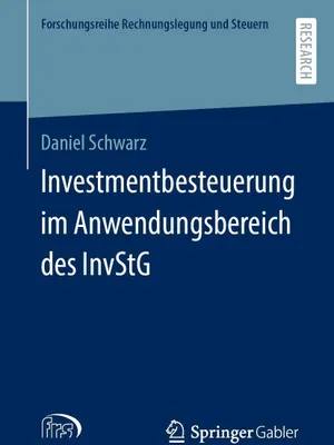 Produktbild von Investmentbesteuerung im Anwendungsbereich des InvStG