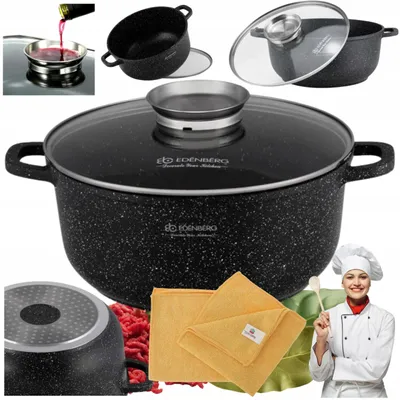 Image de EB Marmite Antiadhésive Non-Stick 36cm 13.5L Induction