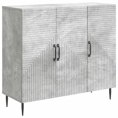 Produktbild von Sideboard Betongrau 89 x 34,5 x 80 cm Holzwerkstoff