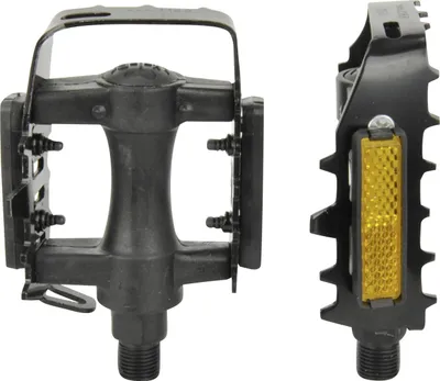 Produktbild von Fischer Pedale Mountainbike mit Reflektoren Alu schwarz