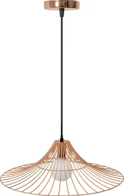 Produktbild von tooLight Pendellampe App483-1Cp Llamarada Loft Rose Gold Runden 1-Lichtquelle E27 50X50X15-75Cm Einstellbar