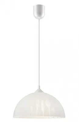 Produktbild von Hängeleuchte E27 weiss Ø30cm H:60cm dimmbar