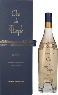 Produktbild von Gérard Bertrand Clos du Temple Rosé 2022 14% Vol. 0,75l in Geschenkbox