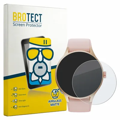 Produktbild von BROTECT Entspiegelungs Schutzglas für Woneligo Smartwatch 1.57" Schutzfolie Panzer Folie Glas Display Schutz matt