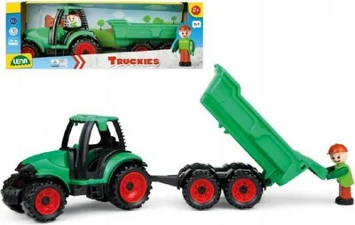 Obrázek produktu pro Lena Truckies 01625, Traktor, 2 rok/roky, Plast, Černá, Zelená, Červená