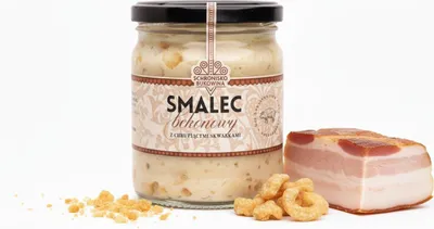 Produktbild von Speckschmalz mit knuspriger Griebenmasse 370 g - Schronisko Bukowina