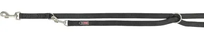 Produktbild von TRIXIE Premium Verlängerungsleine, doppellagig - schwarz - 2,00 m/20 mm
