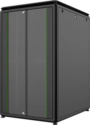 Obrázok produktu pre LOGON RDL26U81BL, Voľne stojací rack, 26U, 600 kg, Zámok, Nastaviteľné nohy, Vylepšená správa káblov