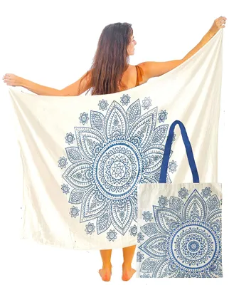 Obrázek produktu pro Plážové pareo Mandala, sarong vhodné na pláž a do vody