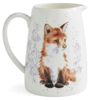 Produktbild von Wrendale Designs Mini Porzellan Milch-Kännchen Fuchswelpe