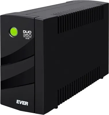 Produktbild von EVER DUO 350 AVR - Line-Interaktiv - 0,35 kVA - 245 W - Sine - 162 V - 290 V
