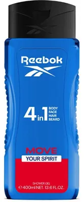 Obrázek produktu pro Reebok Żel pod prysznic Move Your Spirit, 400 ml (PRODUKT Z NIEMIEC)