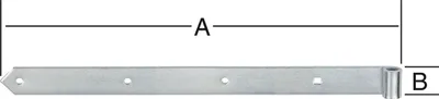 Productafbeelding van Vormann transportband, lengte 600 mm, breedte 40 mm, halfzwaar - 000066600Z