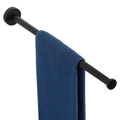 Produktbild von Handtuchhalter Schwarz Handtuchhalter Bad Handtuchstange 40cm Gästehandtuchhalter Wandmontage Edelstahl Badetuchhalter für Badezimmer und Küche