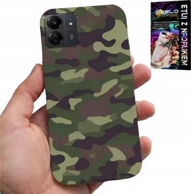 Image de Étui pour Xiaomi Poco C65 - Camouflage, couleurs militaires Militariafan Case