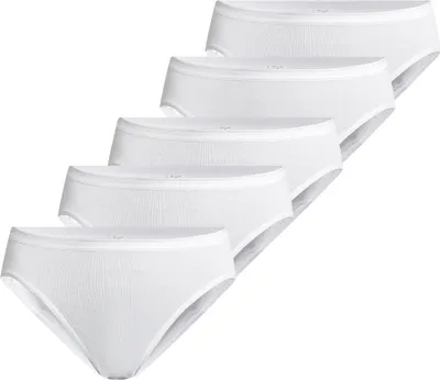 Produktbild von Speidel 5er Pack Nadine Jazz Pants Weiche Modalmischung in Feinripp-Qualität, Glanzstreifen an Bund und Bein, Komfort ohne störende Seitennähte