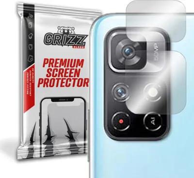 Produktbild von Glas für die Kamera GrizzGlass HybridGlass Kamera für Xiaomi Redmi Note 11 5G