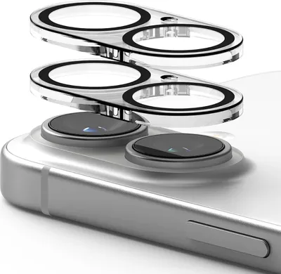 Produktbild von iPhone 16 / iPhone 16 Plus ochrana fotoaparátu fólia pancierové sklo kryt sklo fólia pancierové sklo 2 kusy