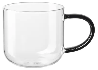 Produktbild von ASA Selection Henkelbecher, black coppa Glas 20060490