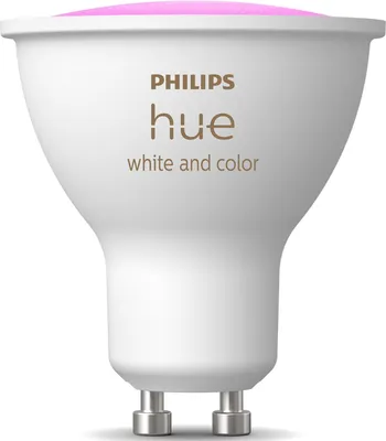 Produktbild von Philips Hue GU10 weißes und farbiges Licht