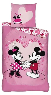 Produktbild von Mickey & Minnie Bettbezug – 140 x 200 cm