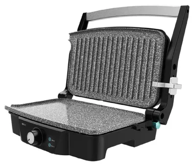 Image de Cecotec Rock'ngrill 1500 Stone Ceramic Mix And Grill Gril électrique Transparent One Size / EU Plug 220V Transparent One Size