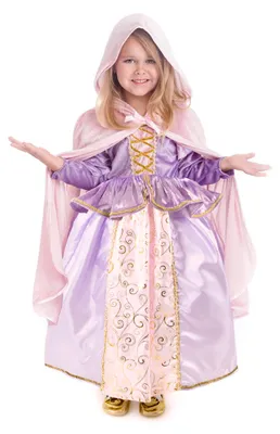 Immagine prodotto di Costume da mantello rosa Little Adventures per bambini da 1 a 5 anni