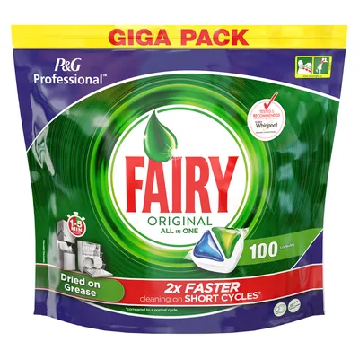 Produktbild von Fairy Original All In One, Geschirrspülmittel, Kapsel, 100 Stück(e)