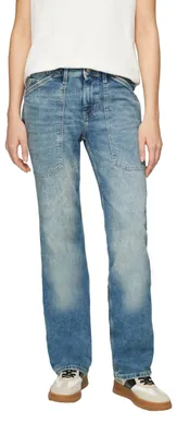 Produktbild von s.Oliver 2151261.56Z5.34_30, Jeans, Weiblich, Erwachsener, Blau, 34/30, Gerades Bein