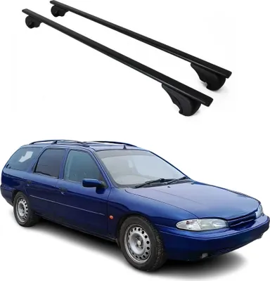 Immagine prodotto di Barre portatutto trasversali per Ford Mondeo Turnier 1993-2000, nero ferro