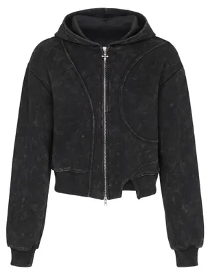 Immagine prodotto di THREEZY, camicia da donna - nera, taglia L