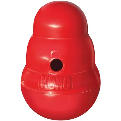Obrázek produktu pro KONG Wobbler, Pes, Červená, Polymer, USA