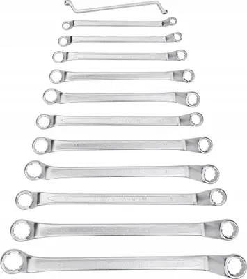 Produktbild von NEO TOOLS Doppel-Ringschlüsselsatz 09-952 Chrom-Vanadium-Stahl